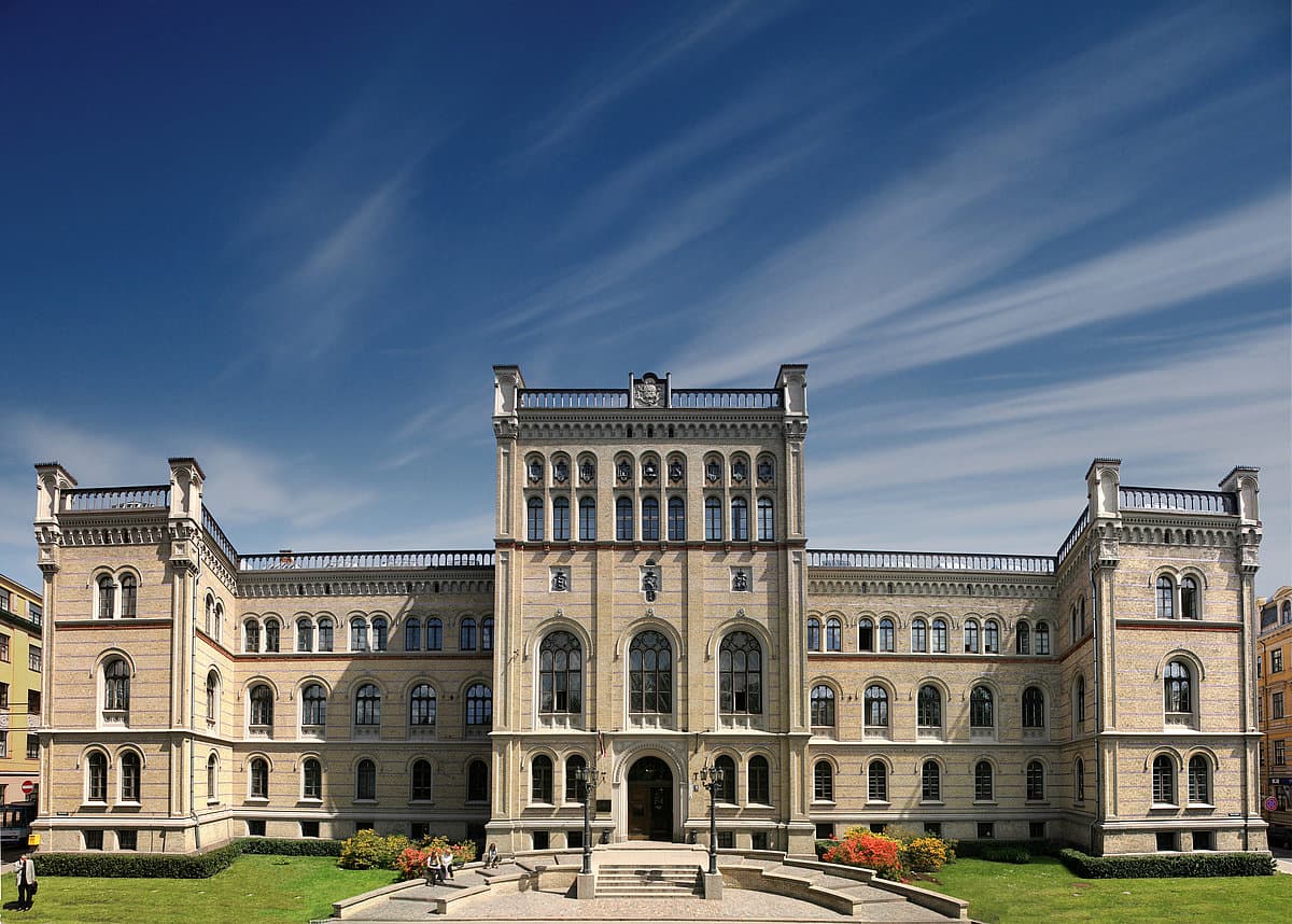 University of Latvia central building